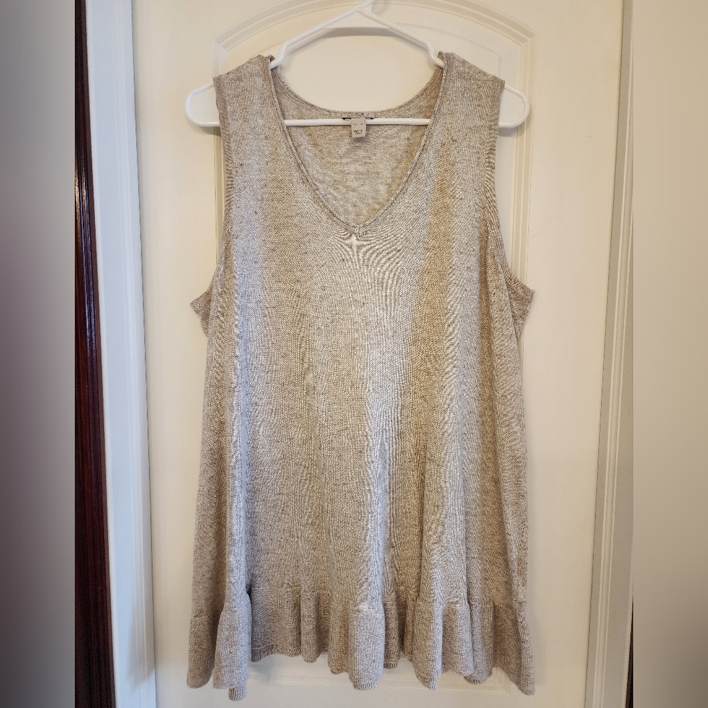 Logo Sweater Tank